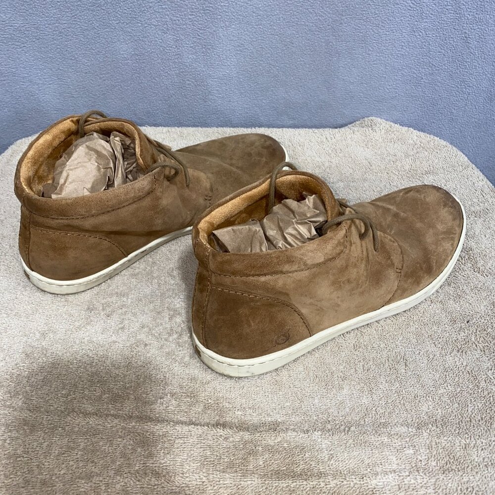 Born Brown Suede Chukka Boots Men’s 9.5M Leather Casual Comfort Ankle Shoes - Picture 3 of 7